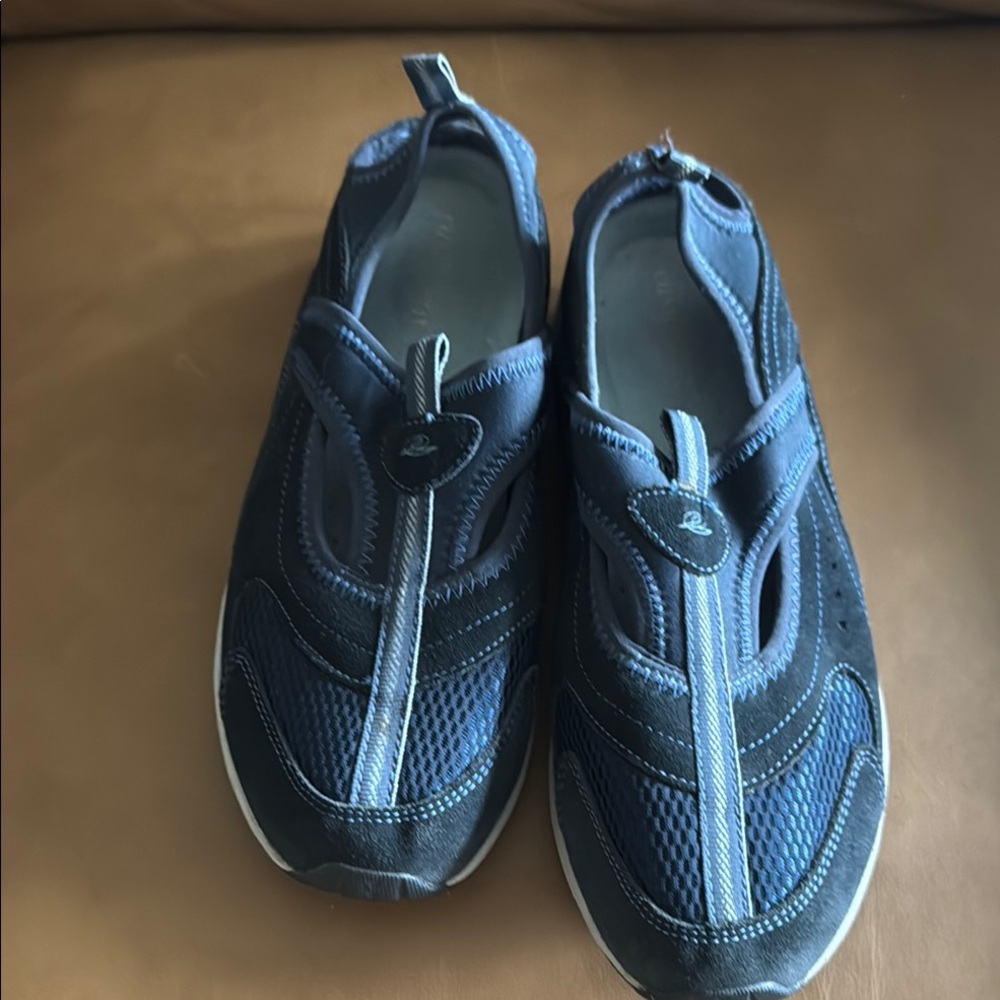 Blue easy Spirit Slip-On Sneakers